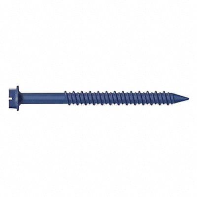 ConcScrw HexWashr S 3/16 D 3-3/4 L PK25