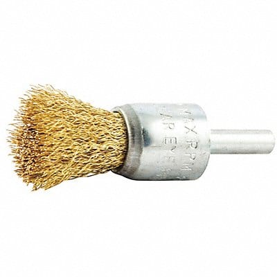 End Brush Shank 1/4 Wire 0.008 Dia