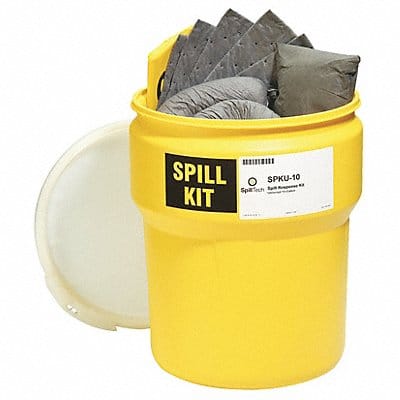 Spill Kit Drum Universal 15 H x 15 W Spill Kit Drum Universal 15 H x 15 W