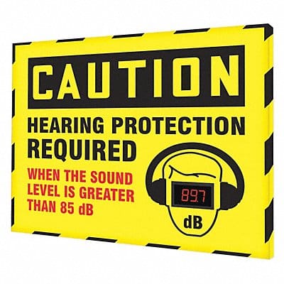 Sound Level Decibel Meter Sign 30x36in