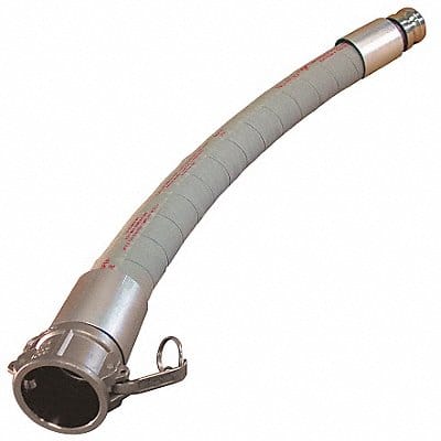Food Hose 3 ID x 20 ft L Gray