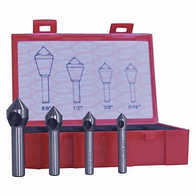 Center Drill Set Cobalt Fractional Inch Center Drill Set Cobalt Fractional Inch