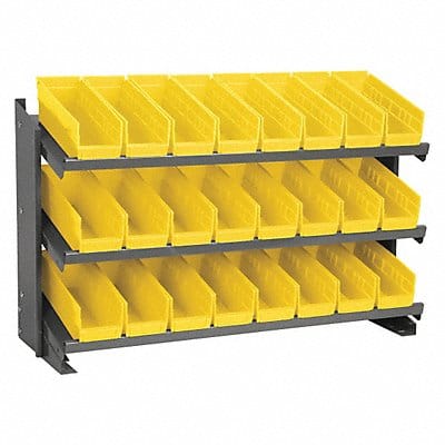 Bench Pick Rack 12x36.75x25 Yellow