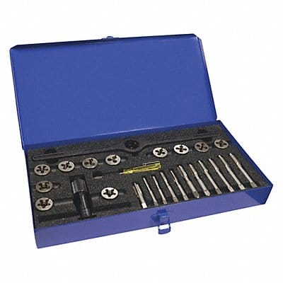 Tap/Die Set 25pc UNC UNF NPT