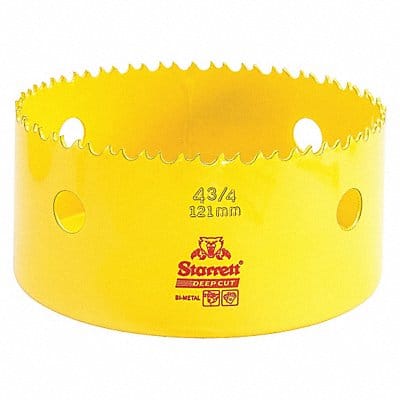 Bi-Metal Deep Cut Hole Saw 4-3/4 121mm