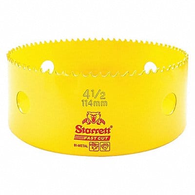 Bi-Metal Fast Cut Hole Saw 4-1/2 114mm