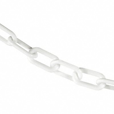 Plastic Chain 50 ft L White