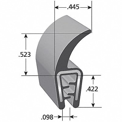 Flap Seal Coex 25 Ft.