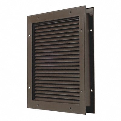 No Vision Door Partition Louver 10 in.