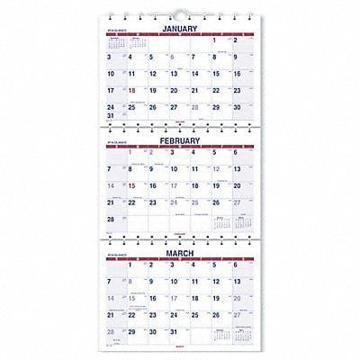 Move-A-Page 3-Month Wall Calendar