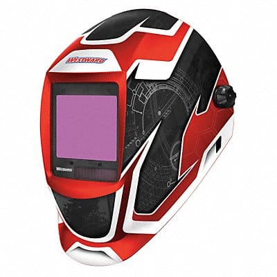 Auto Dark Weld Hlmt 5-8/9-13 Rd/Blk/Wht Auto Dark Weld Hlmt 5-8/9-13 Rd/Blk/Wht