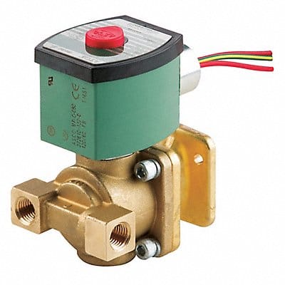 Solenoid Valve Brass Air Inert Gas 1/4