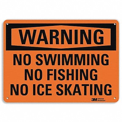 Security Sign 7 in x 10 in Plastic