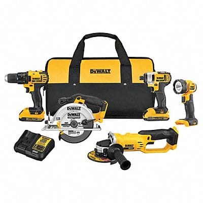 Cordless Combination Kit 5 Tools 20V DC