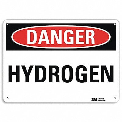 Danger Sign 10 in x 14 in Plastic