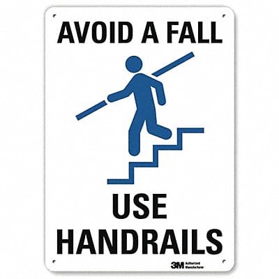 Safety Sign 14 inx10 in Plastic