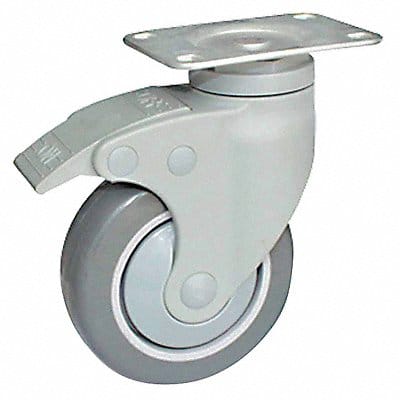 Quiet-Roll Medical Plate Caster Swivel Quiet-Roll Medical Plate Caster Swivel