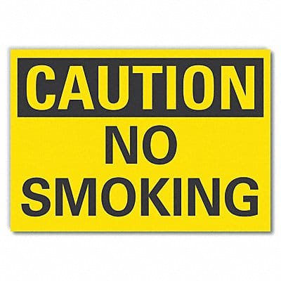 Caution Sign 10inx14in Non-PVC Polymer