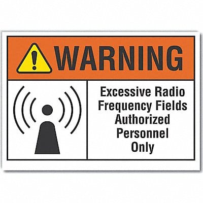 Warning Sign 10in x 14in Non-PVC Polymer Warning Sign 10in x 14in Non-PVC Polymer
