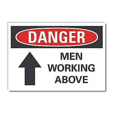 Danger Sign 10in x 14in Non-PVC Polymer