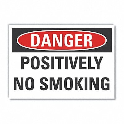 Danger Sign 10in x 14in Non-PVC Polymer