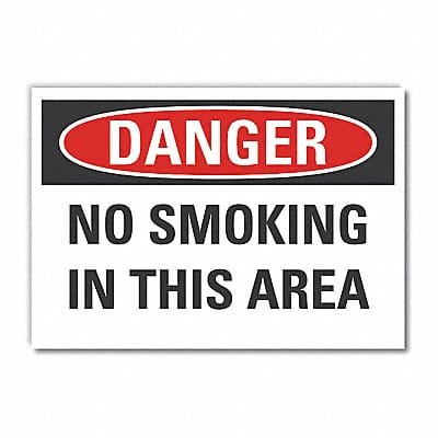 Danger Sign 10in x 14in Non-PVC Polymer