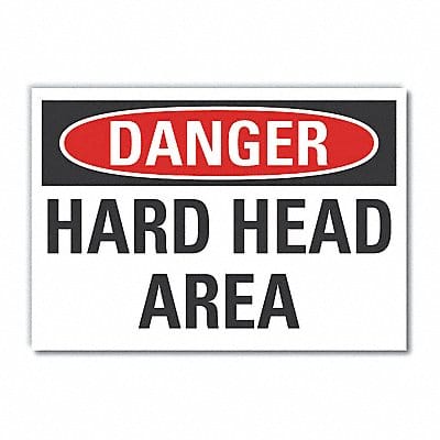 Danger Sign 10 x 14 in Non-PVC Polymer