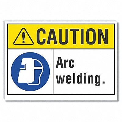 Caution Sign 10inx14in Non-PVC Polymer