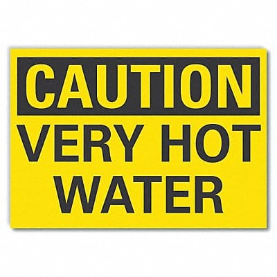 Caution Sign 10inx14in Non-PVC Polymer