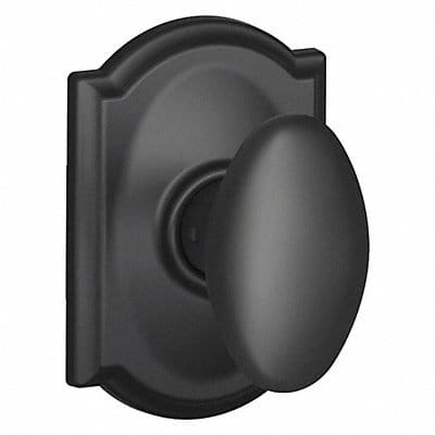 Knob Lockset Black Powder Coat Passage