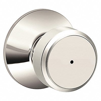 Knob Lockset Bright Nickel Privacy Gr 2