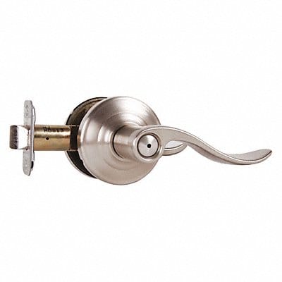 Door Lever Lockset Satin Nickel Privacy