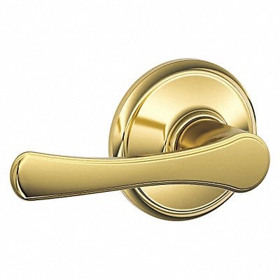 Door Lever Lockset Brass Finish Passage