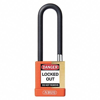 Keyed Padlock 3/4 W x 3 H Shackle
