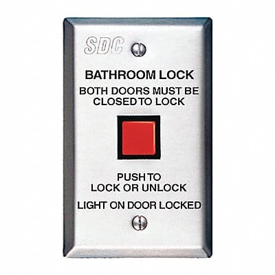 Bathroom Lock 2-7/8 in W Bathroom Lock 2-7/8 in W