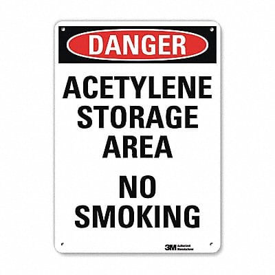 Danger Sign 14 inx10 in Aluminum