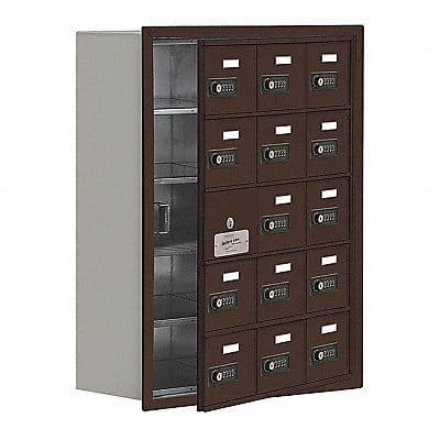 Locker 5x3Lckrs Brnz 30 x23 x9