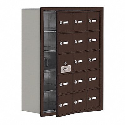 Locker 5x3Lckrs Brnz 30 x23 x9