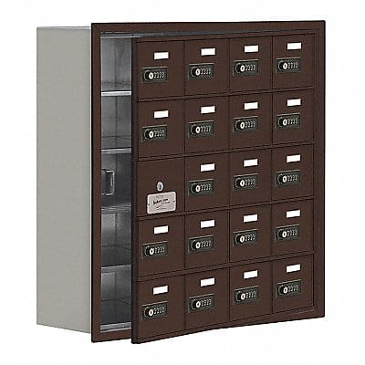Locker 5x4Lckrs Brnz 30 x29 x9