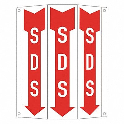 Safety Sign 10 inx8 1/4 in Aluminum