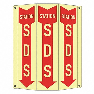 Safety Sign 10 inx8 1/4 in Aluminum
