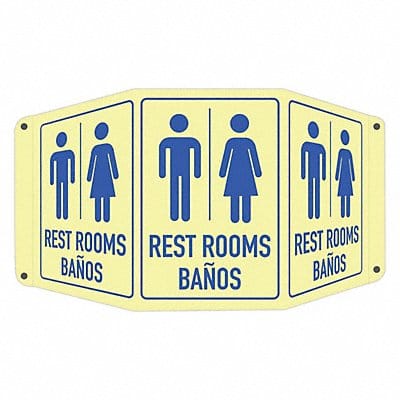 Facility Sign 10 in x 17 1/2 in Aluminum Facility Sign 10 in x 17 1/2 in Aluminum