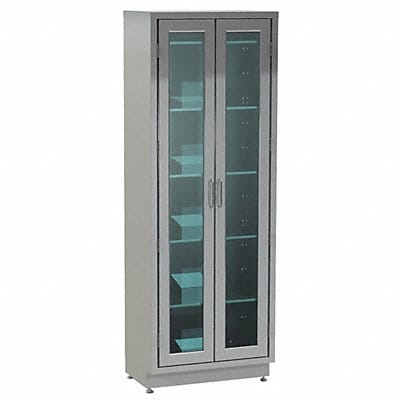 SpplyCab Slvr SStl 18 x84 x30