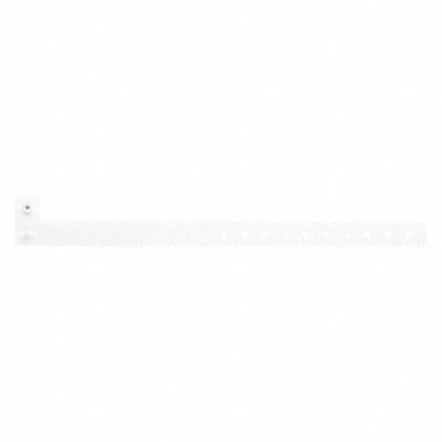 ID Wristband L-Shaped White PK500
