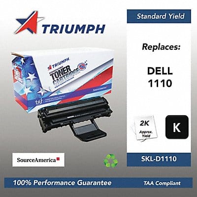 Toner Cartridge Black 2000 Dell1100 1110
