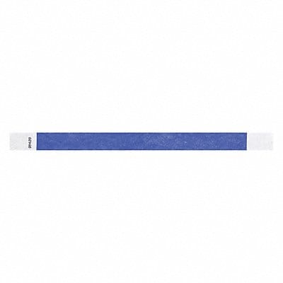 ID Wristband Adhesive Blue PK500