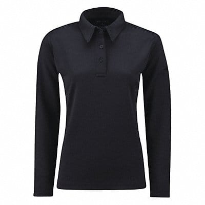 Long Sleeve Polo XL LAPD Navy Womens