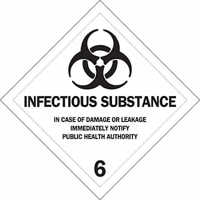 DOT Container Label 4 Label W