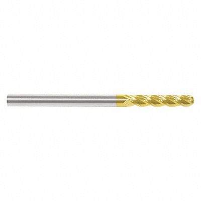 Ball End Mill Single End 5/16 Carbide