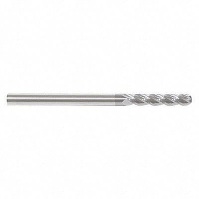 Ball End Mill Single End 1/2 Carbide
